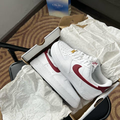 Nike Air Force 107 Low White Team Red