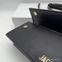 Jacquemus Le Chiquito Long Handle With OG Box Dust Bag & Sling Belt (Black - 285)