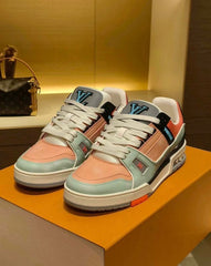 UA LV Trainer Sneaker orange Sage Made In Turkey