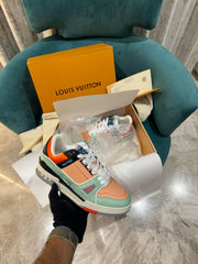 UA LV Trainer Sneaker orange Sage Made In Turkey