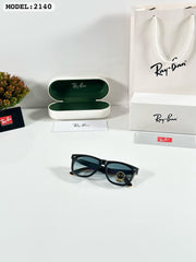 Rayban 2140 Gold Black Blue (GLASS)