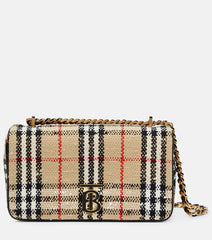 Burberry Lola London Check Crossbody Bag With OG Box & DustBag Grid (8393)