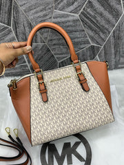 Michael Kors Sienna Medium Satchel Bag With DustCover