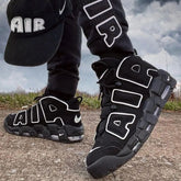 NIKE AIR UPTEMPO BLACK WHITE