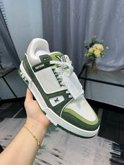 LOUIS VUITTON TRAINER OLIVE GREEN