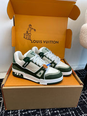 LOUIS VUITTON TRAINER OLIVE GREEN