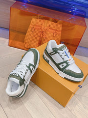 LOUIS VUITTON TRAINER OLIVE GREEN