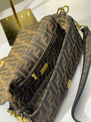 FENDI BAGUETTE SHOULDER BAG WITH OG BOX