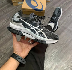 Asics gel kinsei blast platinum black grey