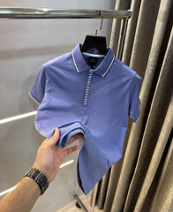 Armani Exchange classic Polo T-Shirts Blue