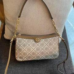 Tory Burch T Monogram Shoulder Bag with box