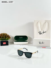 RAYBAN 4287 GOLD BLACK GLASS