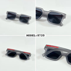 PRADA 8720 GREY BLACK