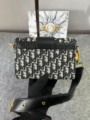 Christian Dior Montaigne Vanity Black Bag With OG Box & Dust Bag (78832 Black)