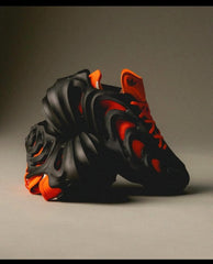 Adidas adifom q core black impact orange