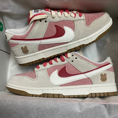 Nike SB Dunk Low 85 Double Swoosh Pink Rabbit for her
