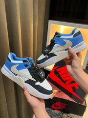 Travis Scott X Nike Air Jordan Cut The Check Black Blue
