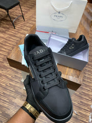 PRADA DOWNTOWN TRIANGLE LOGO PREMIUM SNEAKER