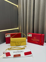 VALENTINO GARAVANI YELLOW PREMIUM BAG WITH PREMIUM OG PACKING & GIFT BOX