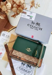 Coach klare crossbody bag with og box
