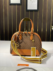 Michael kors alma bag with dust bag(20055coffe brown)