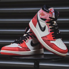 Nike Air Jordan 1 High Spiderverse With OG Box, Butter Paper