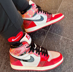 Nike Air Jordan 1 High Spiderverse With OG Box, Butter Paper