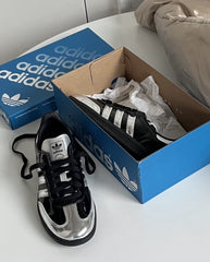 ADIDAS SAMBA X ATMOS TUXEDO BLACK SILVER