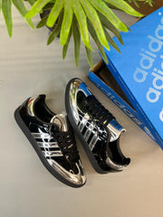 ADIDAS SAMBA X ATMOS TUXEDO BLACK SILVER