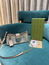 Gucci Padlock Brown Small Shoulder Bag With OG Box & Dust Bag 88278 Beige