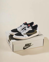 Nike Air Jordan 1 Low X Travis Scott Olive Green