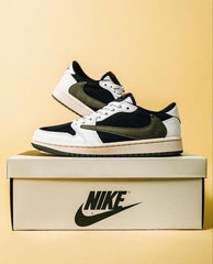 Nike Air Jordan 1 Low X Travis Scott Olive Green