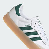 ADIDAS SAMBA TRAINER WHITE GREEN