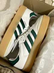 ADIDAS SAMBA TRAINER WHITE GREEN