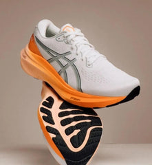 Asics  Gel Kayano 30 WHITE ORANGE