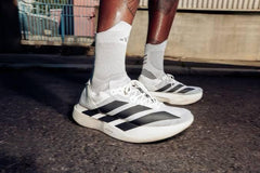 Adidas adizero white black with adidas box