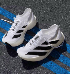 Adidas adizero white black with adidas box