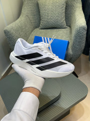 Adidas adizero white black with adidas box