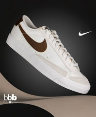 NIKE BLAZER LOW OXEN BROWN WHITE