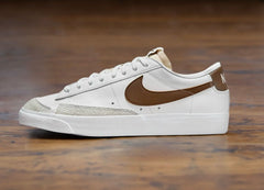 NIKE BLAZER LOW OXEN BROWN WHITE