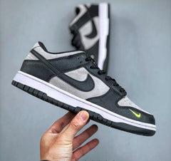 NIKE SB DUNK LOW BLACK GREY GREEN STRIKE