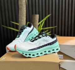 On CloudMonster Running Undyed White Creek