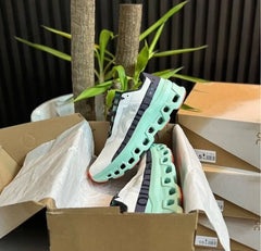 On CloudMonster Running Undyed White Creek