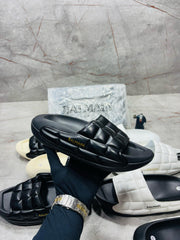 BALMAIN FULL BLACK SLIDE