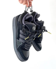 ADIDAS BAD BUNNY BLACK FORUM WITH ORIGINAL BOX AND ALL ACCESSORIES
