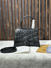 Balenciaga Embossed Logo Print Premium Handbag with dust bag