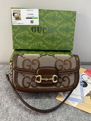 Gucci Horse Bit GG Crossbody Sling With OG Box Dust Bag G2038G