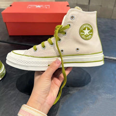 Converse Chuck Taylor High Green Cream