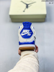 NIKE AIR JORDAN 4 SB SAPPHIRE BLUE SEMI UA