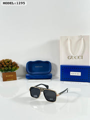 GUCCI 1295 GOLD BLACK